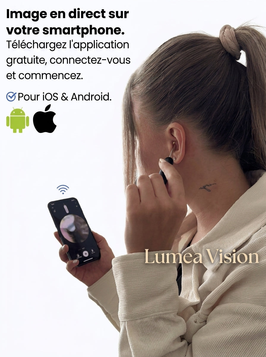 Lumea Ear Vision™ - Nettoyage d'oreille intelligent avec technologie avancée